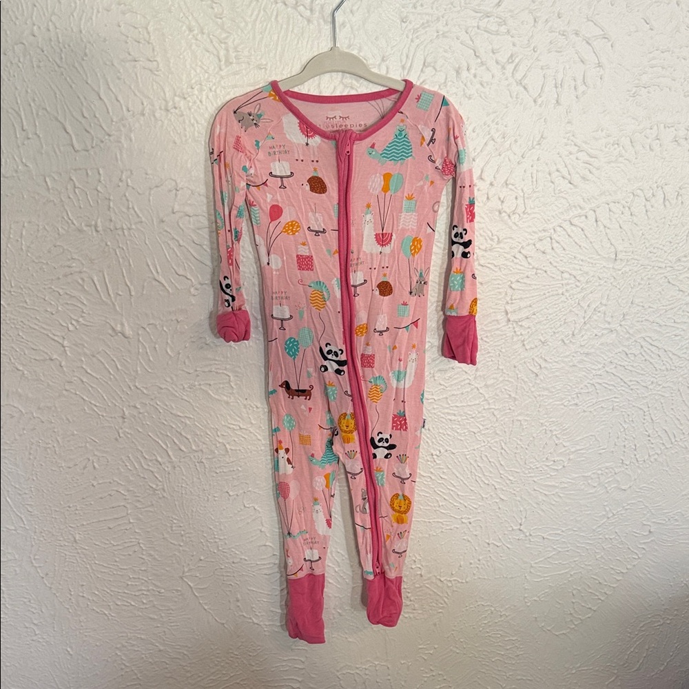 Little Sleepies 12-18 Months Birthday Zippy